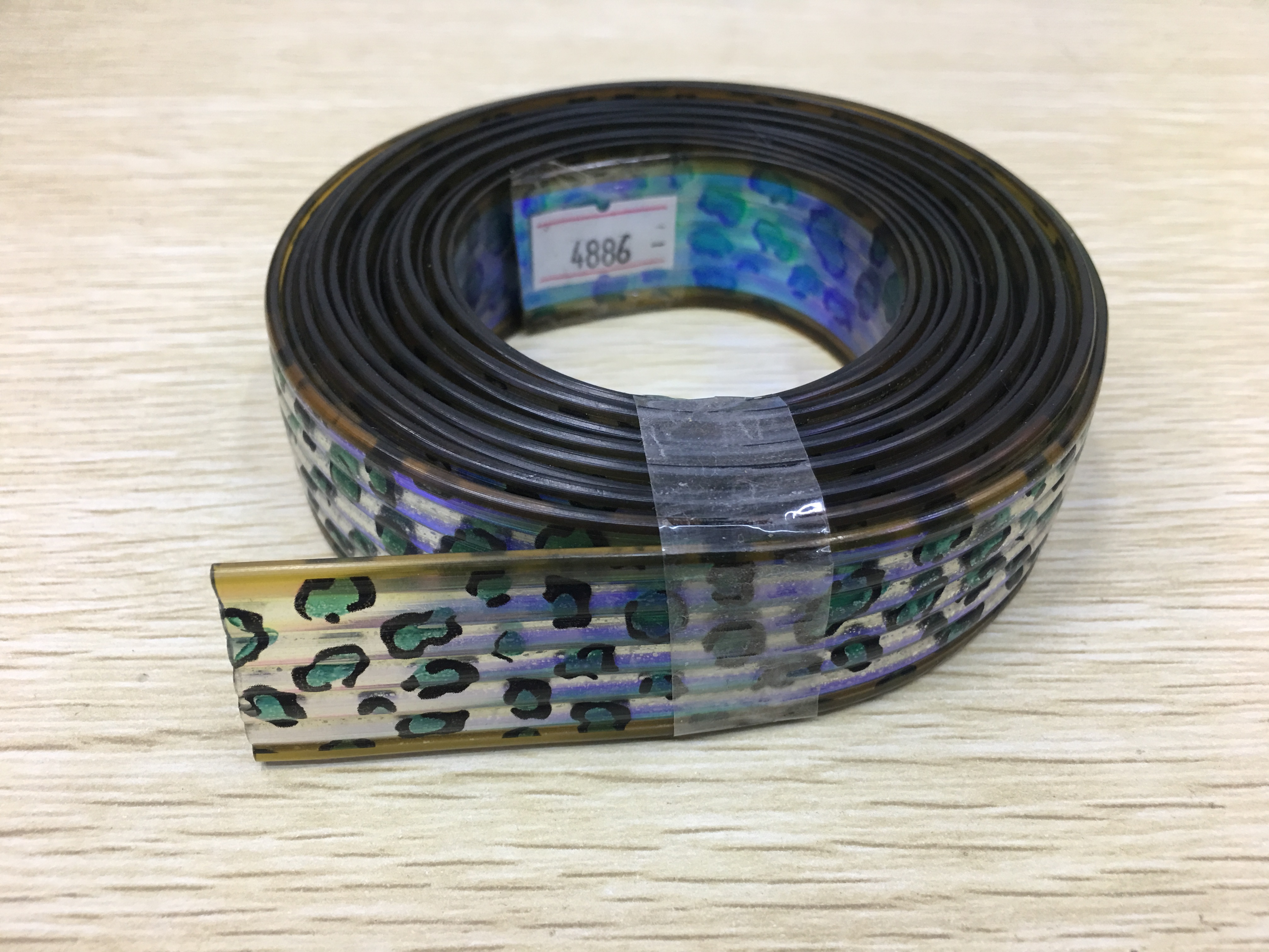 PVC潮流皮带材料#鞋包PVC透明条