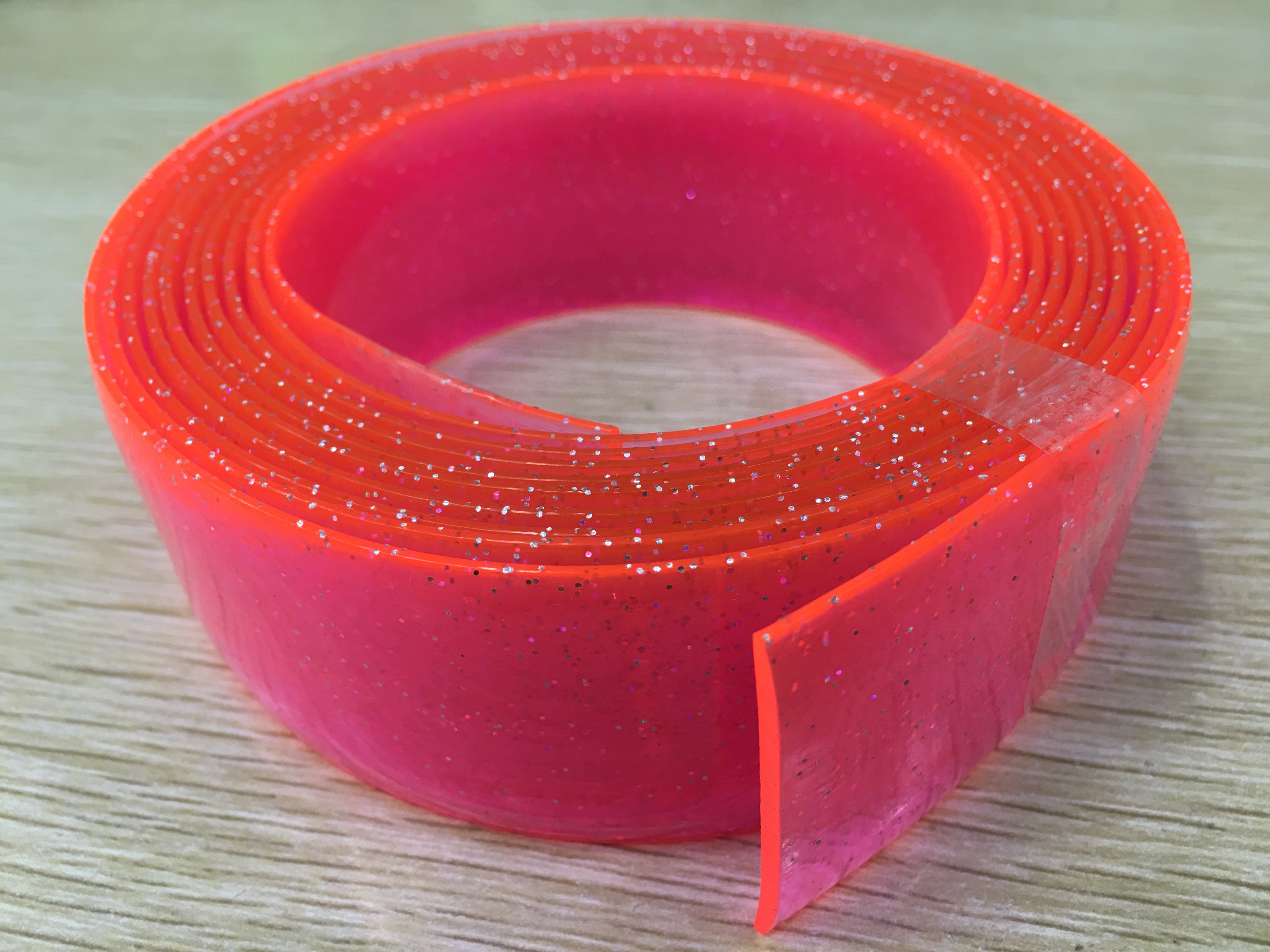 供应PVC腰带,糖果腰带,水晶塑料闪粉腰带#哑光PVC条