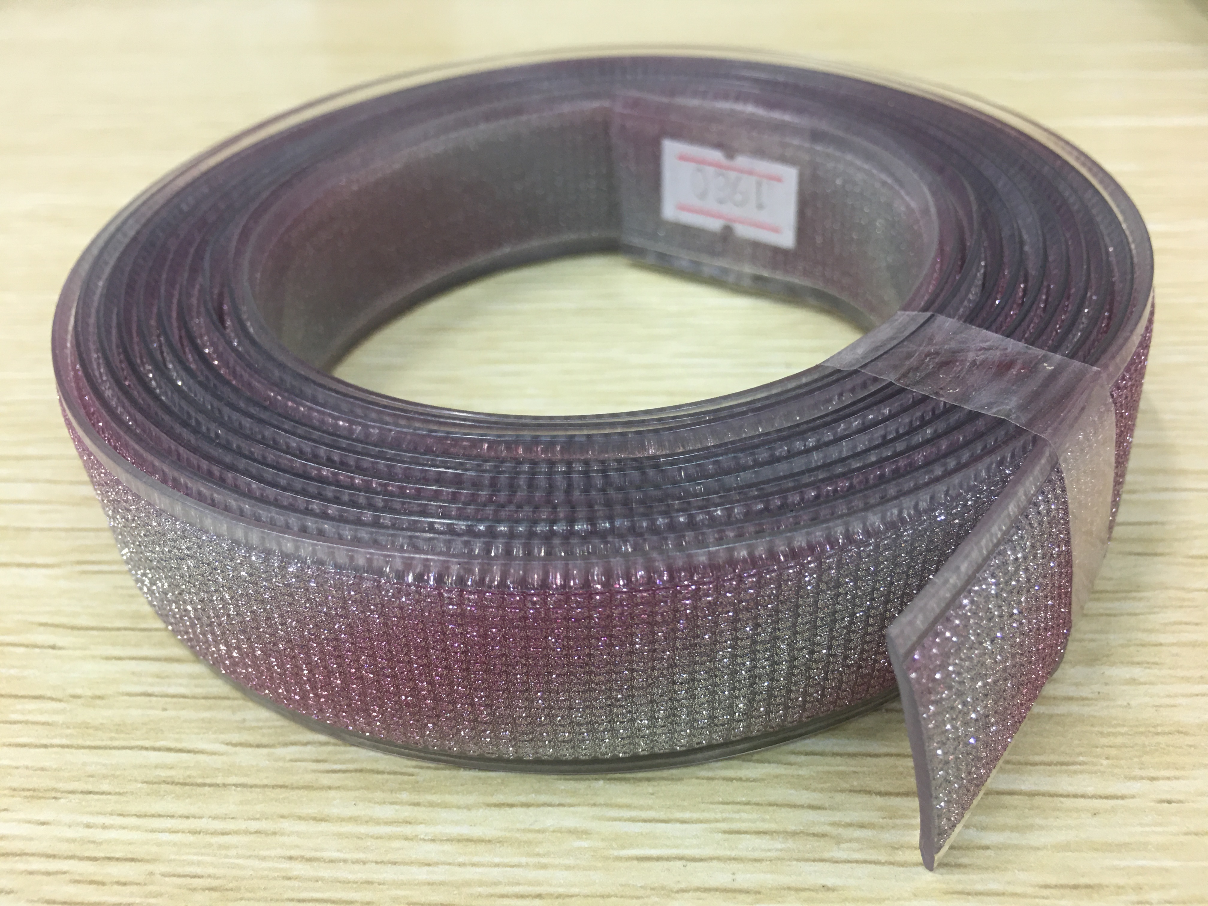 台达塑胶专业生产环保时尚PVC外贴格利特亮满天星亮晶晶鞋面#户外用品加固条