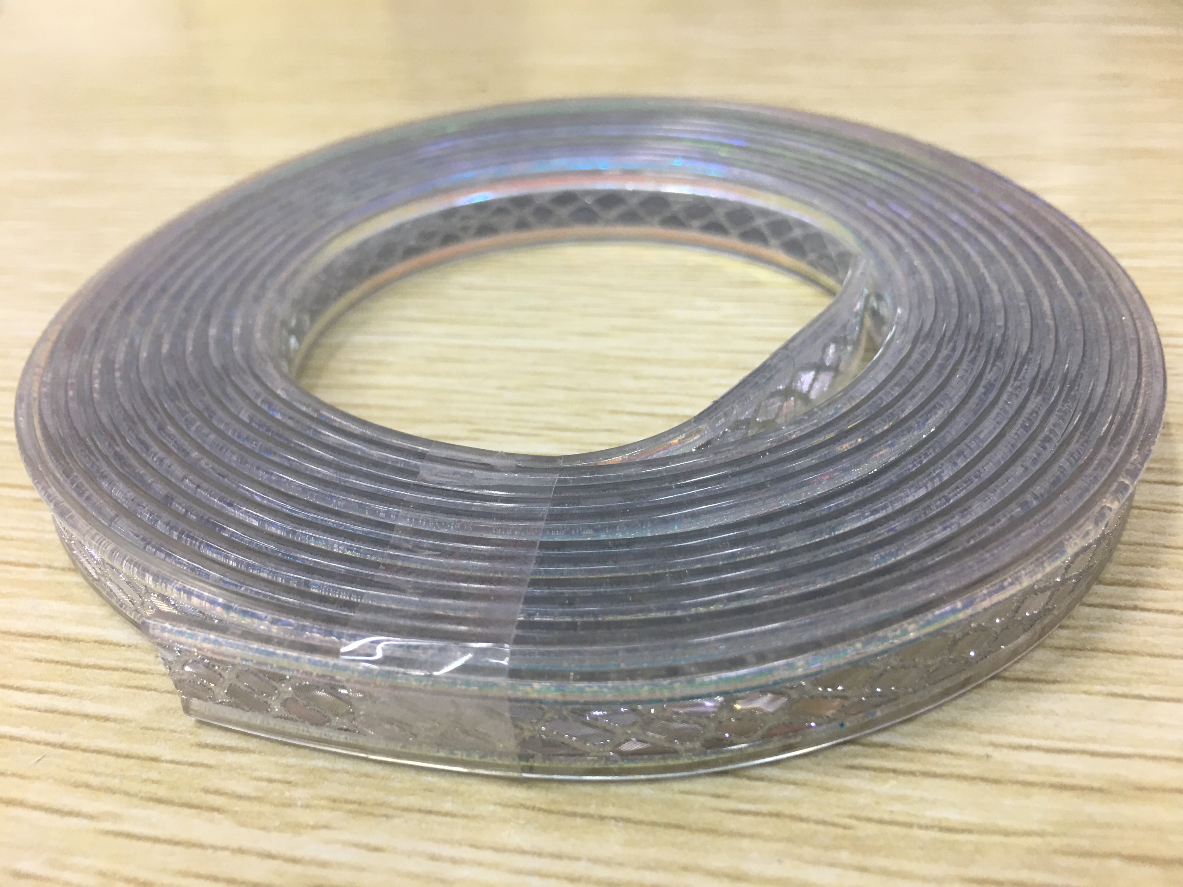 专业生产各种环保时尚PVC中插幻彩外贴蛇纹格利特亮晶晶鞋面