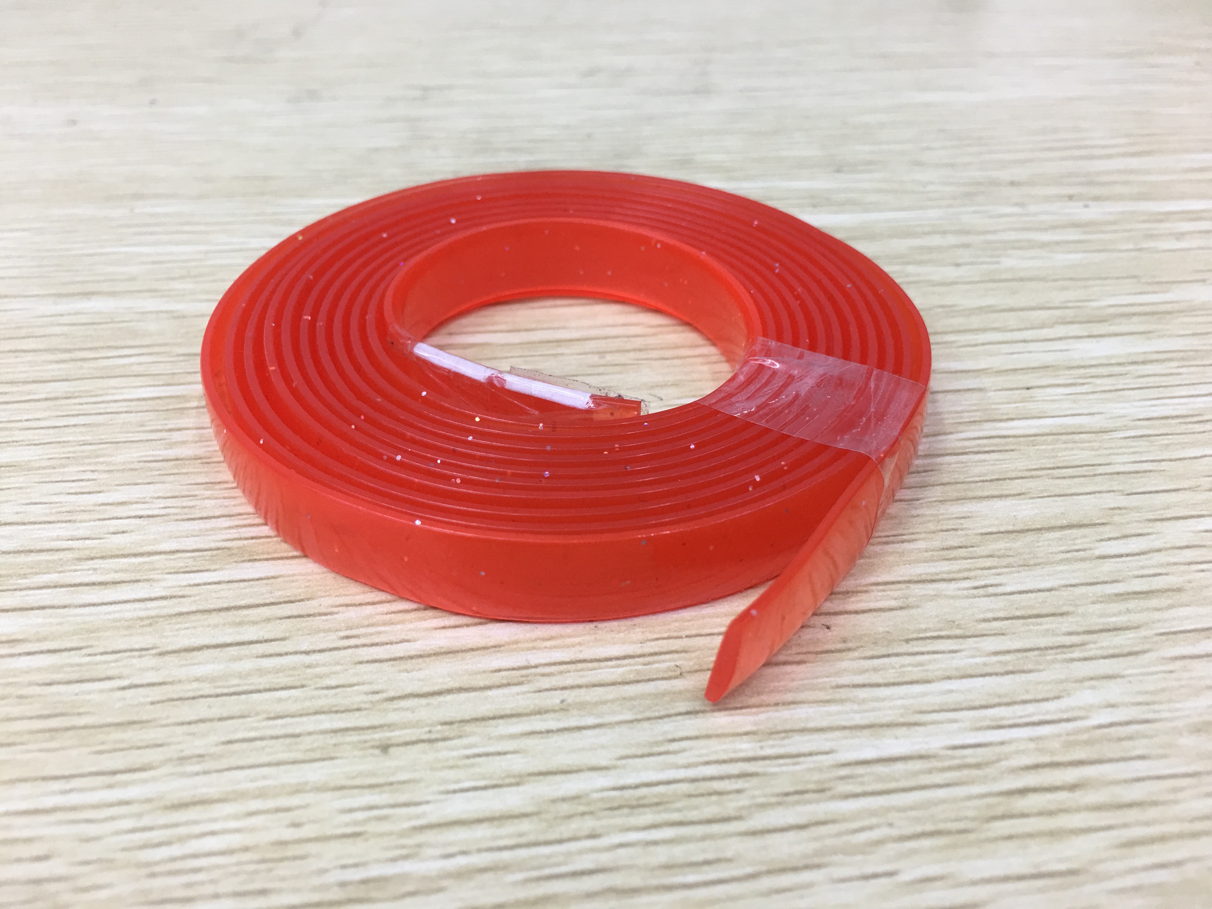 供应彩色塑料PVC透明手机吊带 饰品配件带#宠物带耐磨条