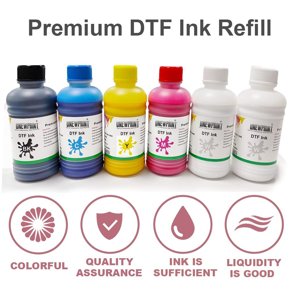 白墨烫画墨水/DTF墨水/柯式烫画墨水产品图