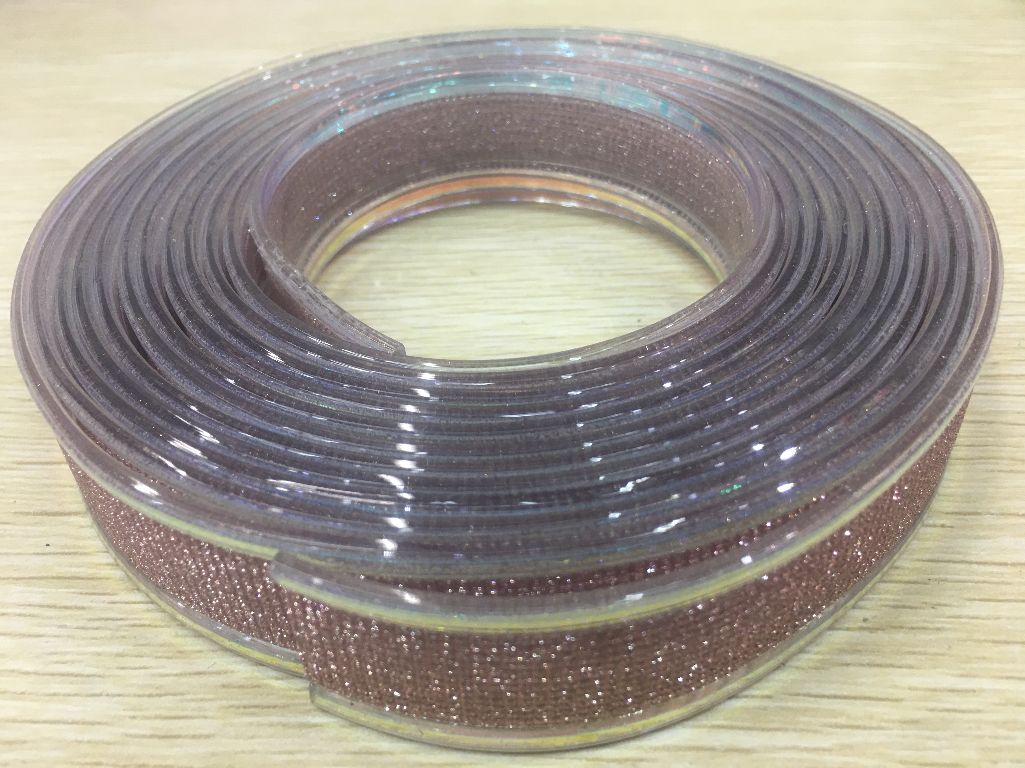 环保PVC时尚女鞋鞋面装饰条,中插格丽特条#磨砂PVC条