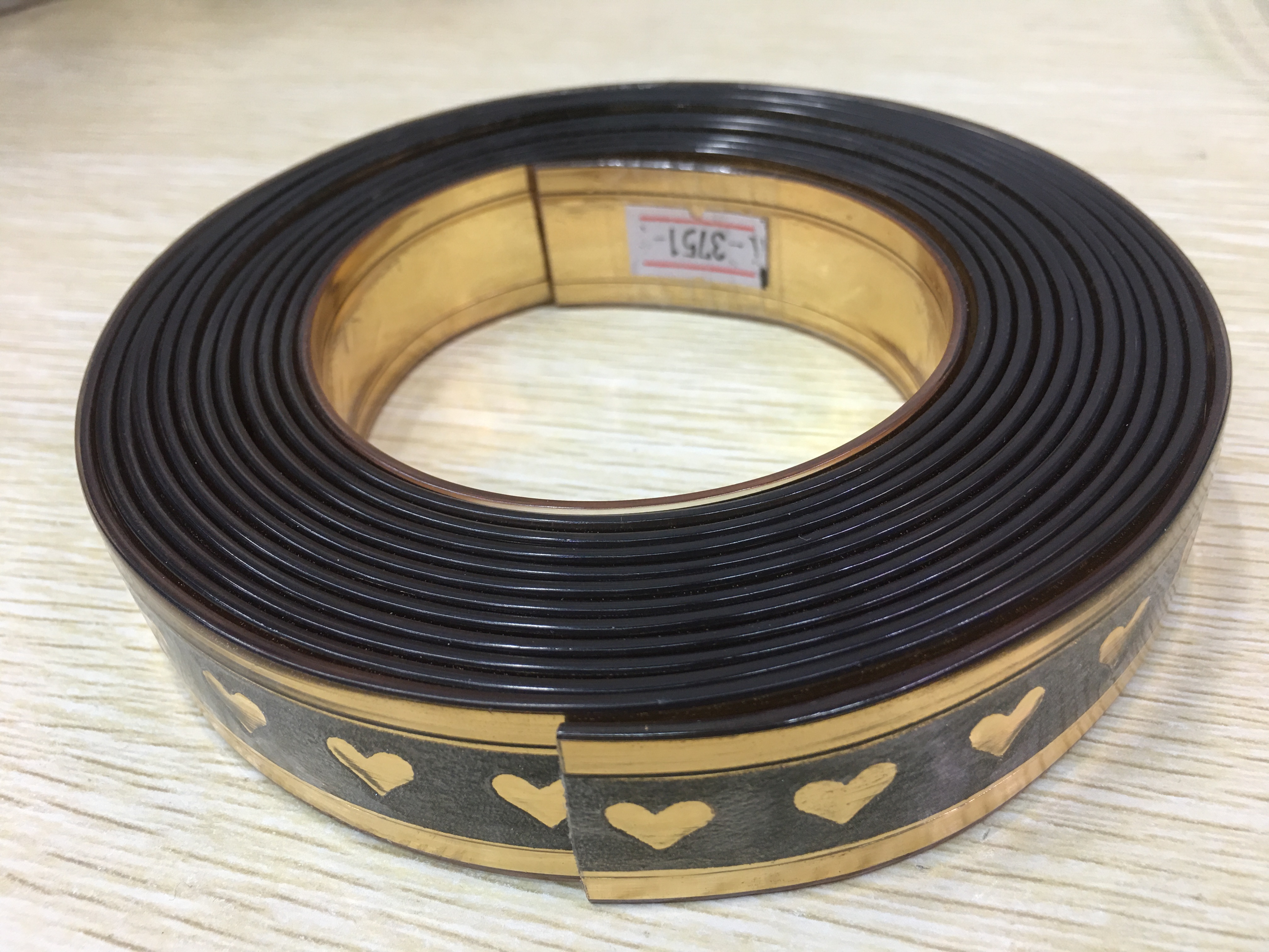 25mm 中插鞋材 PVC透明条 凉拖帮面