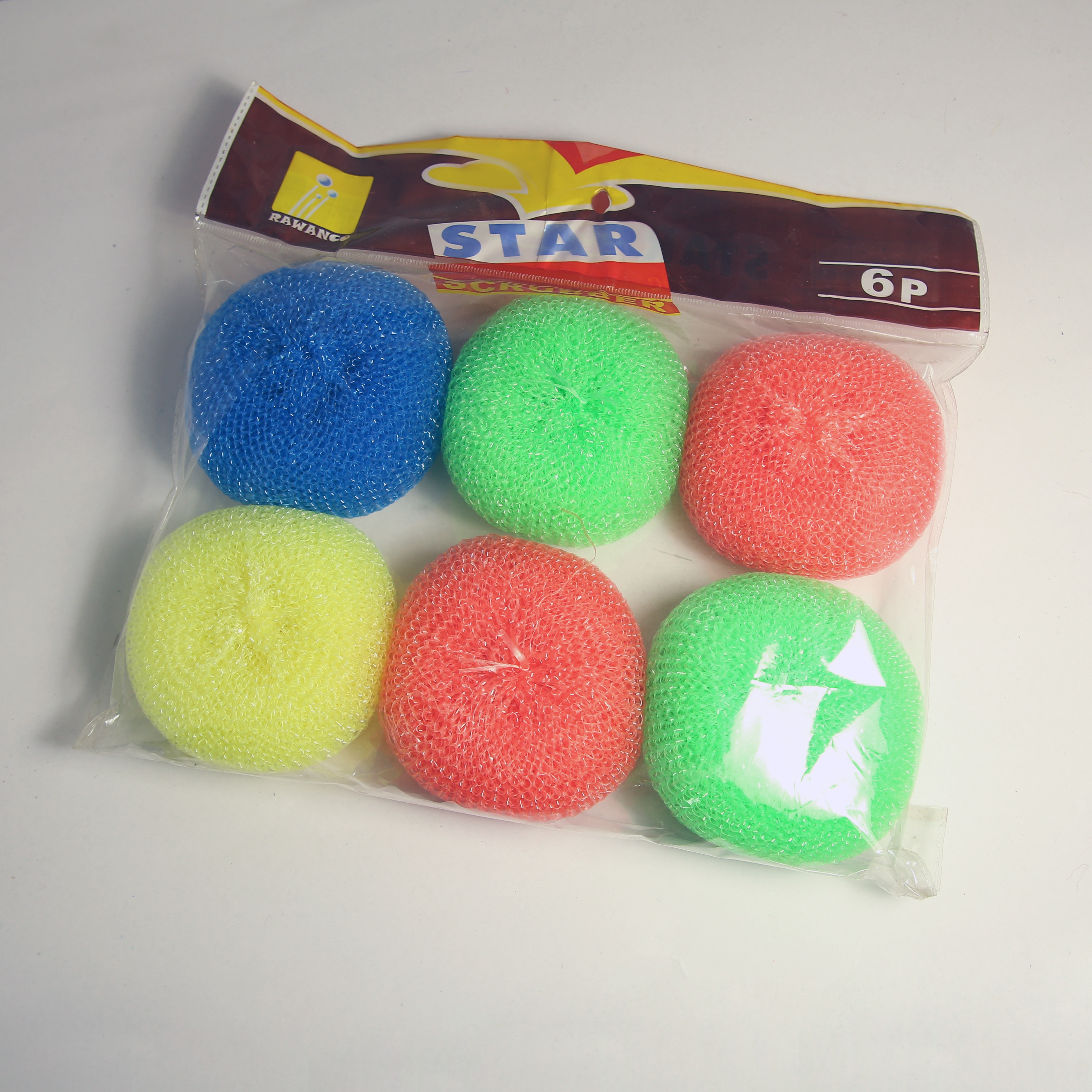 清洁用品/厨房/清洁球白底实物图