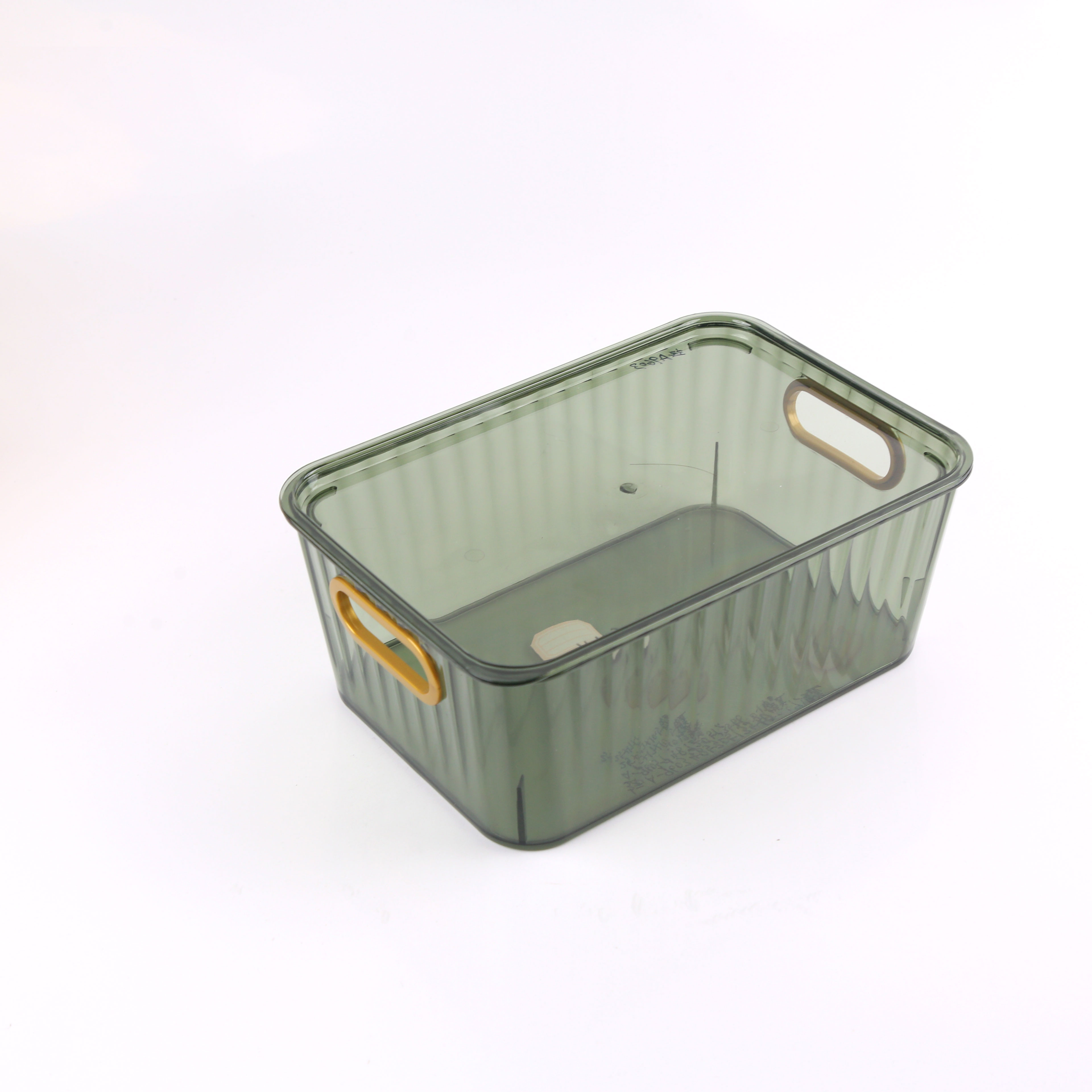 桌面化妆品收纳盒杂物零食收纳筐厨房整理盒家用塑料1