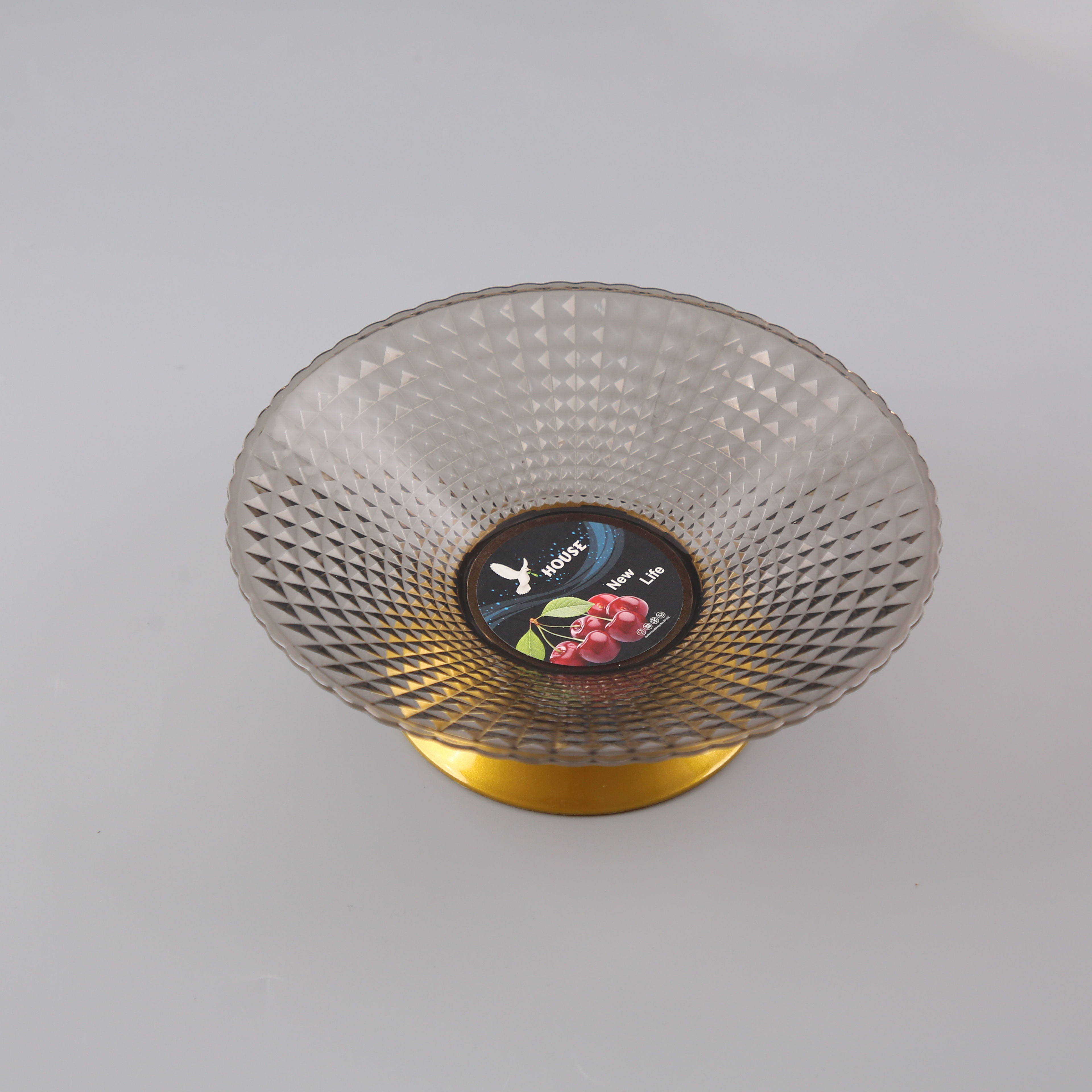 果盘/藤编收纳/玻璃果盘/陶瓷盘/多层果盘细节图