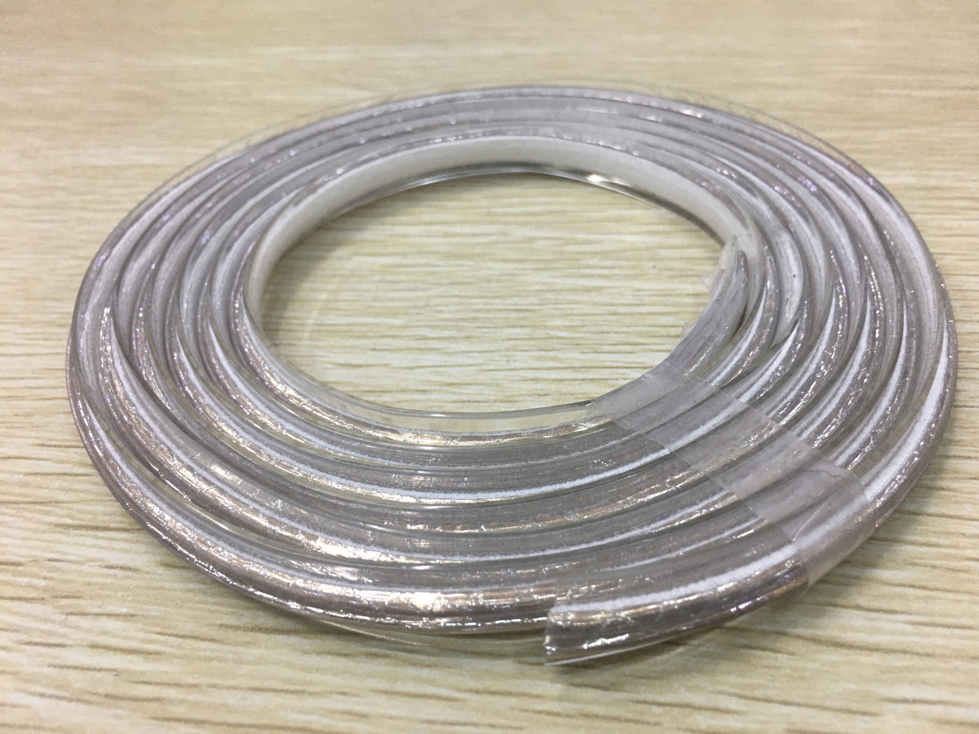 新爆款鞋用透明PVC外裱泡沫格利特 PVC外贴亮晶晶生产厂家#水晶条贴钻