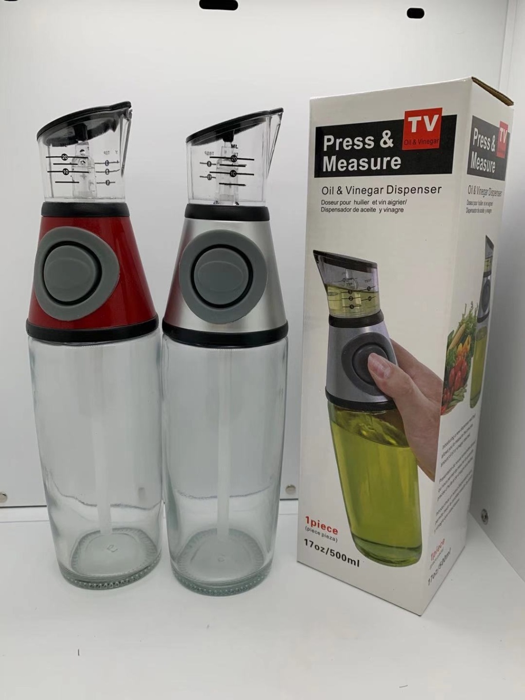 250ML oil pot, press-type oil control pot details Picture