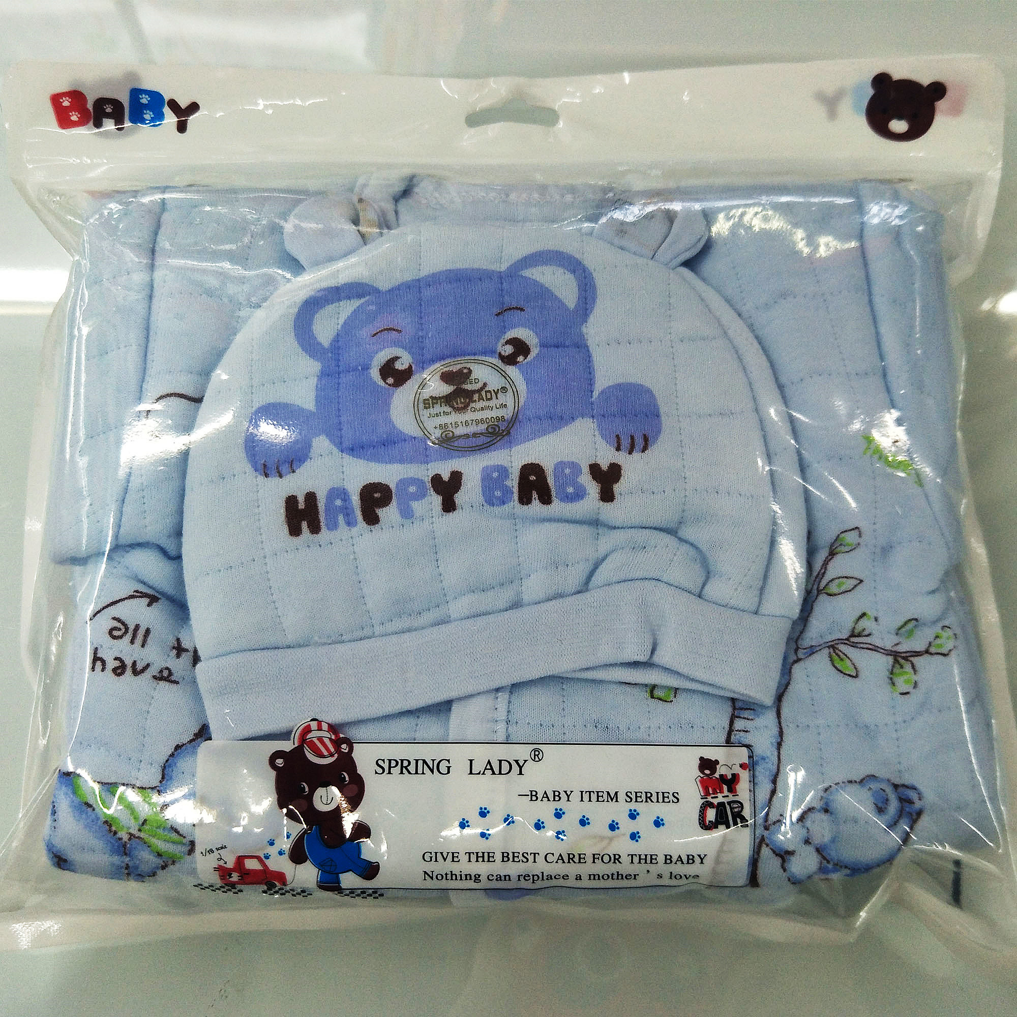 宝宝套装/婴儿套装/宝宝套装白底实物图