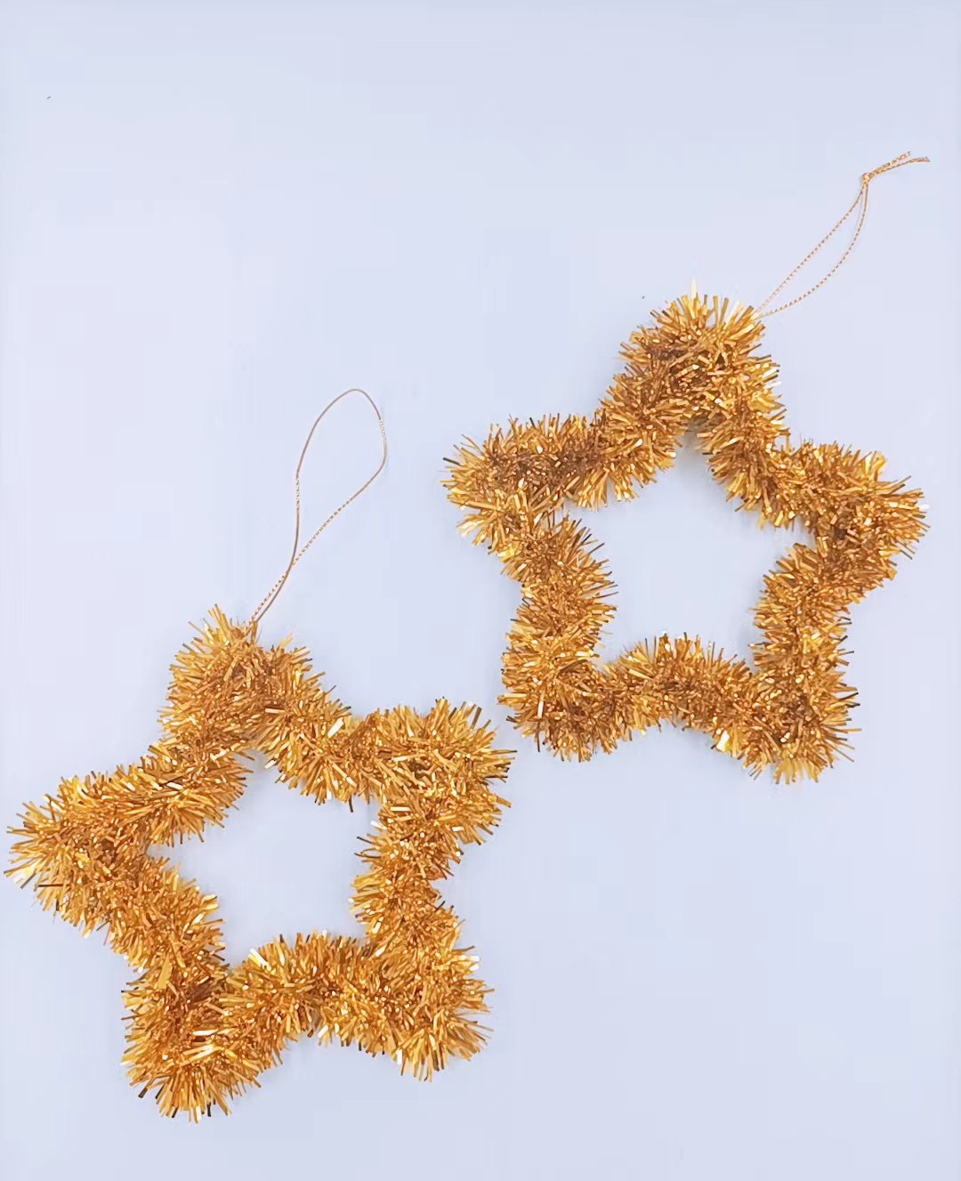 毛条挂件/五角星白底实物图