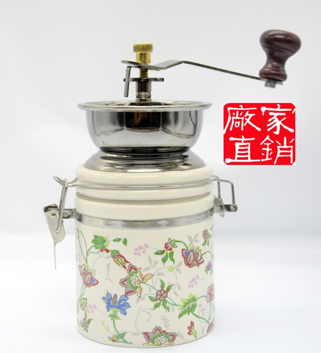 Home hand-cranked coffee magic bean grinder