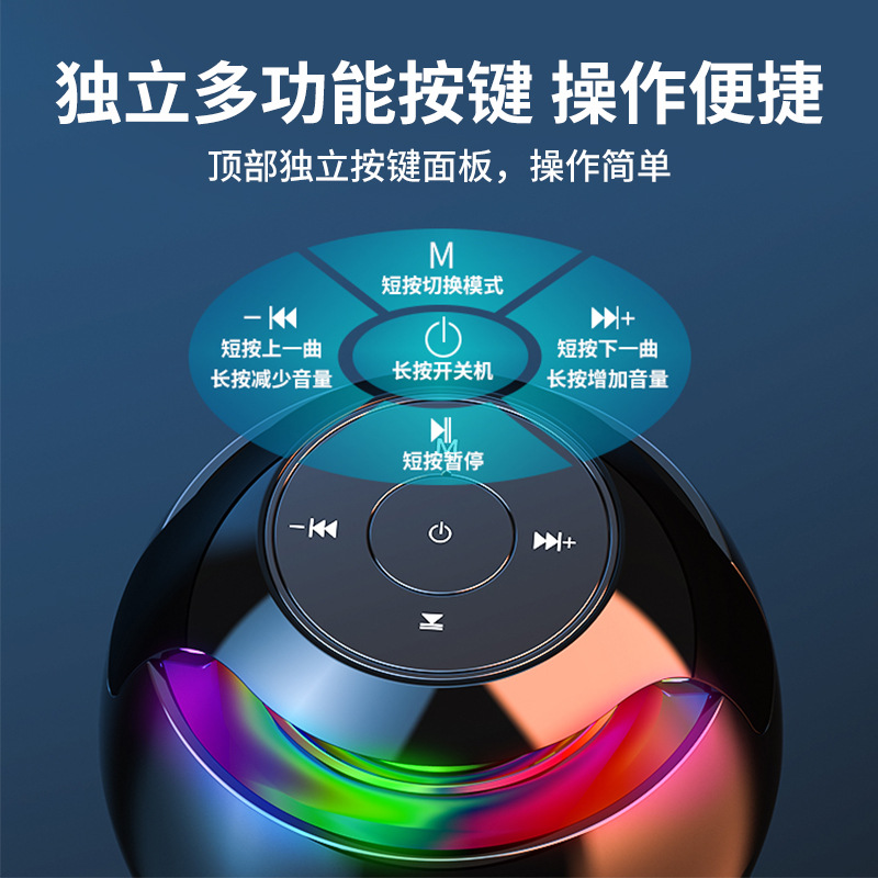 无线蓝牙音响/蓝牙音箱/时钟蓝牙音箱产品图