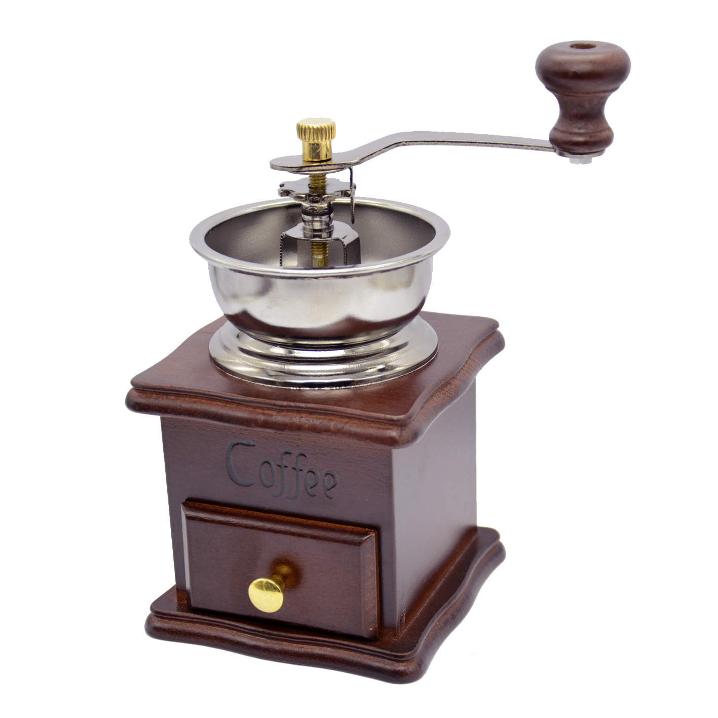 Hand-shaken coffee grinder 8521 mini retro household grinder with ceramic core inside