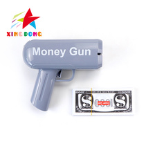 玩具喷钱枪  红 灰 金 MONEY GUN和纸币 吐款枪 撒钱吐钞机