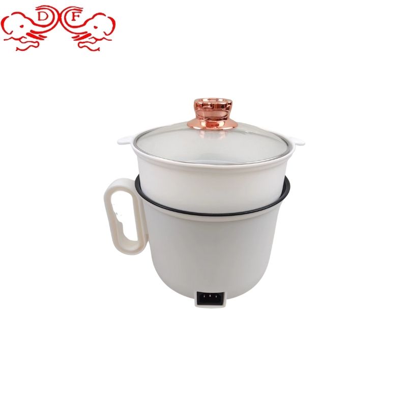 DF68352韩式电饭煲电热锅迷你小功率电煮锅学生宿舍煮面锅电小炒锅不粘锅酒店厨房用品 Trading house