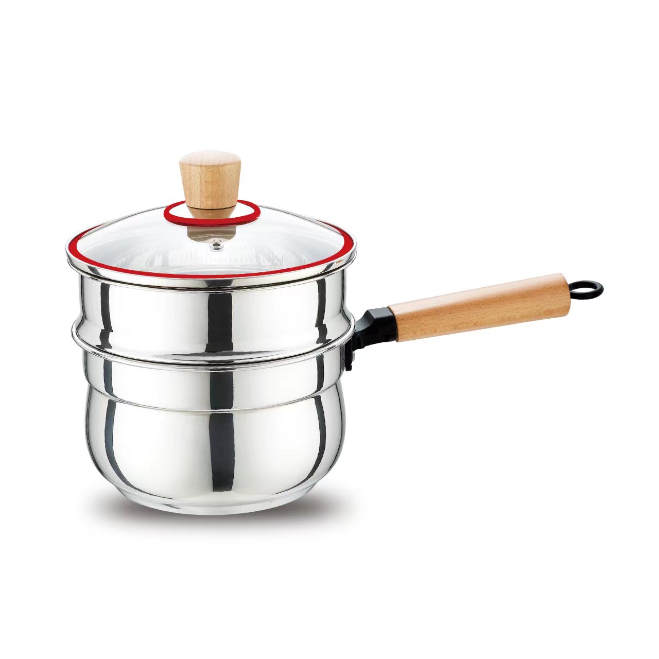 DF68707 Stainless Steel Soup steamer, stewing pot, soup pot multi-functional thickened household multi-layer soup steamer, kitchen set pot DF TRADING HOUSE Specification image