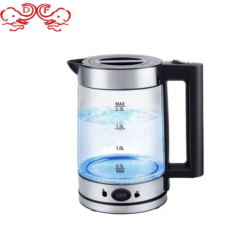 DF99379 Glass Electric kettle, Electric teapot, Health Preservation kettle, thermostatic kettle, glass boiling kettle, DF Trading House Application Scenario