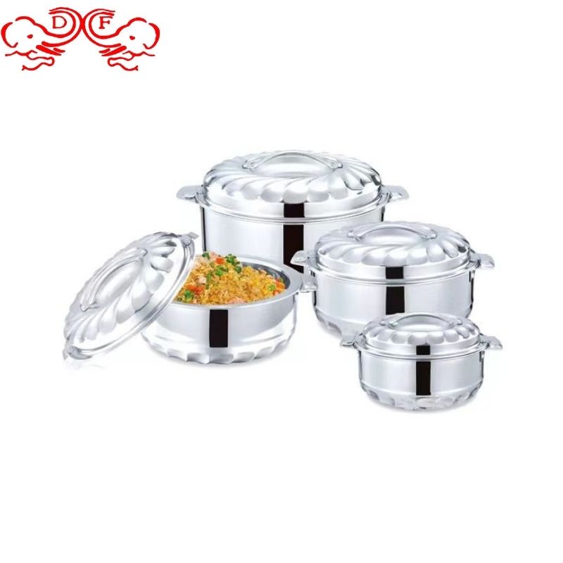 DF99096 Stainless steel insulated lunch box, vacuum insulated pot, large capacity bento box, food delivery bucket, kitchen DF Trading House