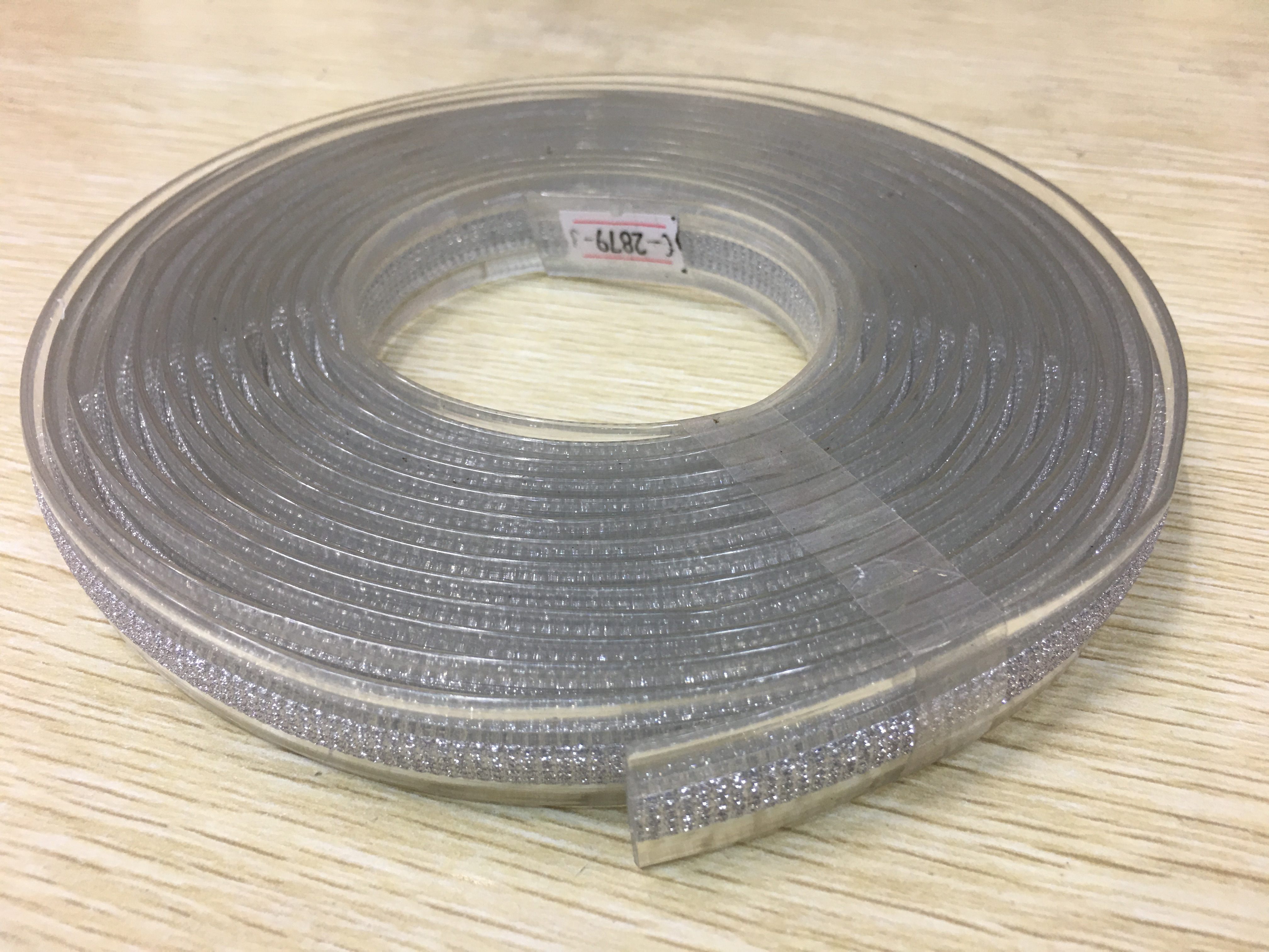 18mm 新研发格力特女鞋鞋面，环保PVC外贴一条格力特鞋面装饰条#鞋面pvc外贴条