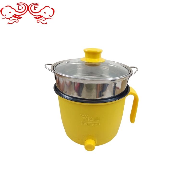 DF68352韩式电饭煲电热锅迷你小功率电煮锅学生宿舍煮面锅电小炒锅不粘锅 Trading house