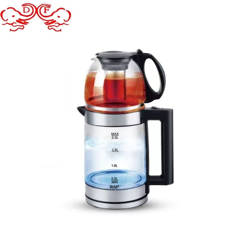 DF99379 Glass Electric kettle, Electric teapot, Health Preservation kettle, thermostatic kettle, glass boiling kettle, DF Trading House Specification image