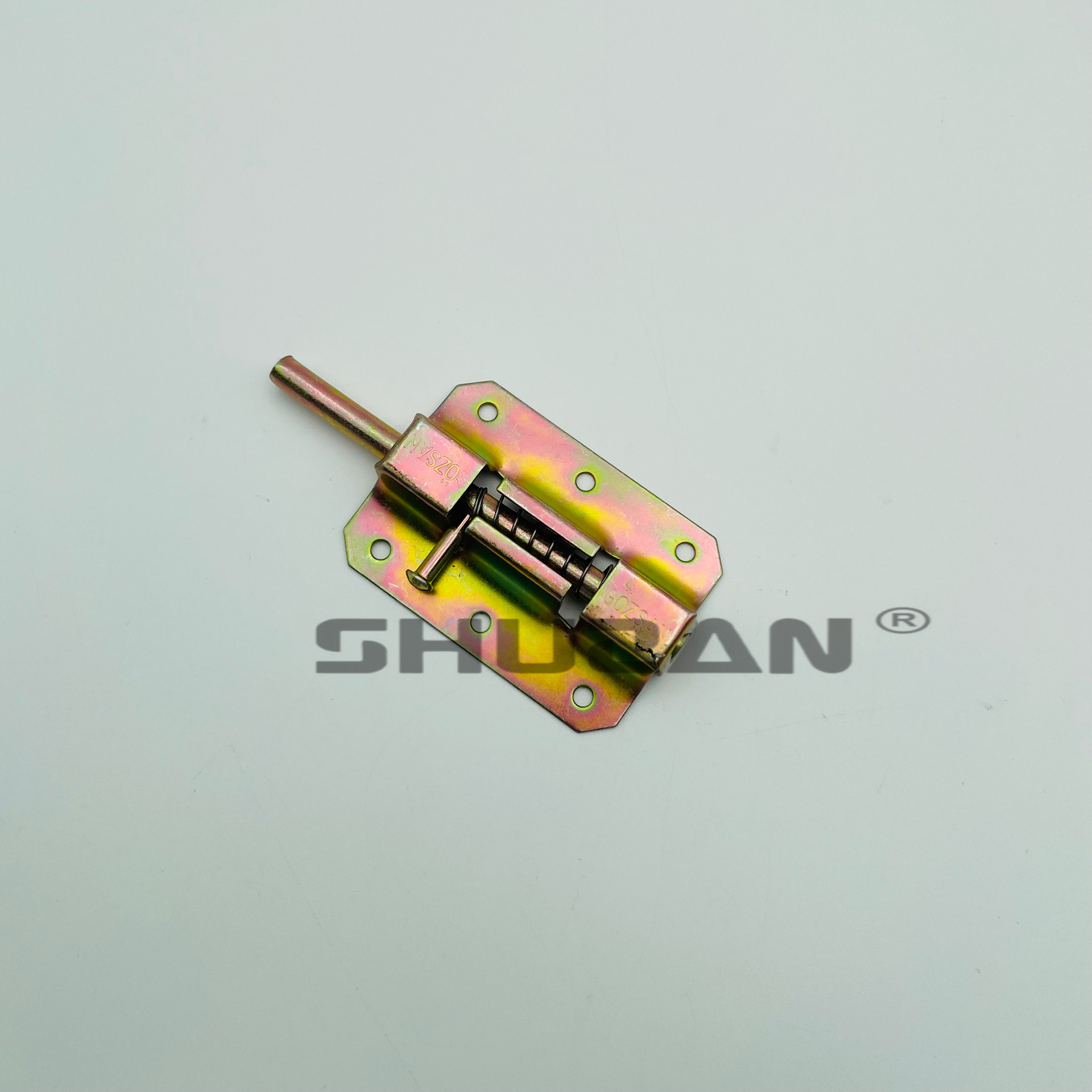 Shuzan Hardware 304 dust-proof plug cylinder, color zinc spring plug, anti-theft door, wooden door, exposed plug, thickened double door, ground plug dust-proof cylinder details Picture