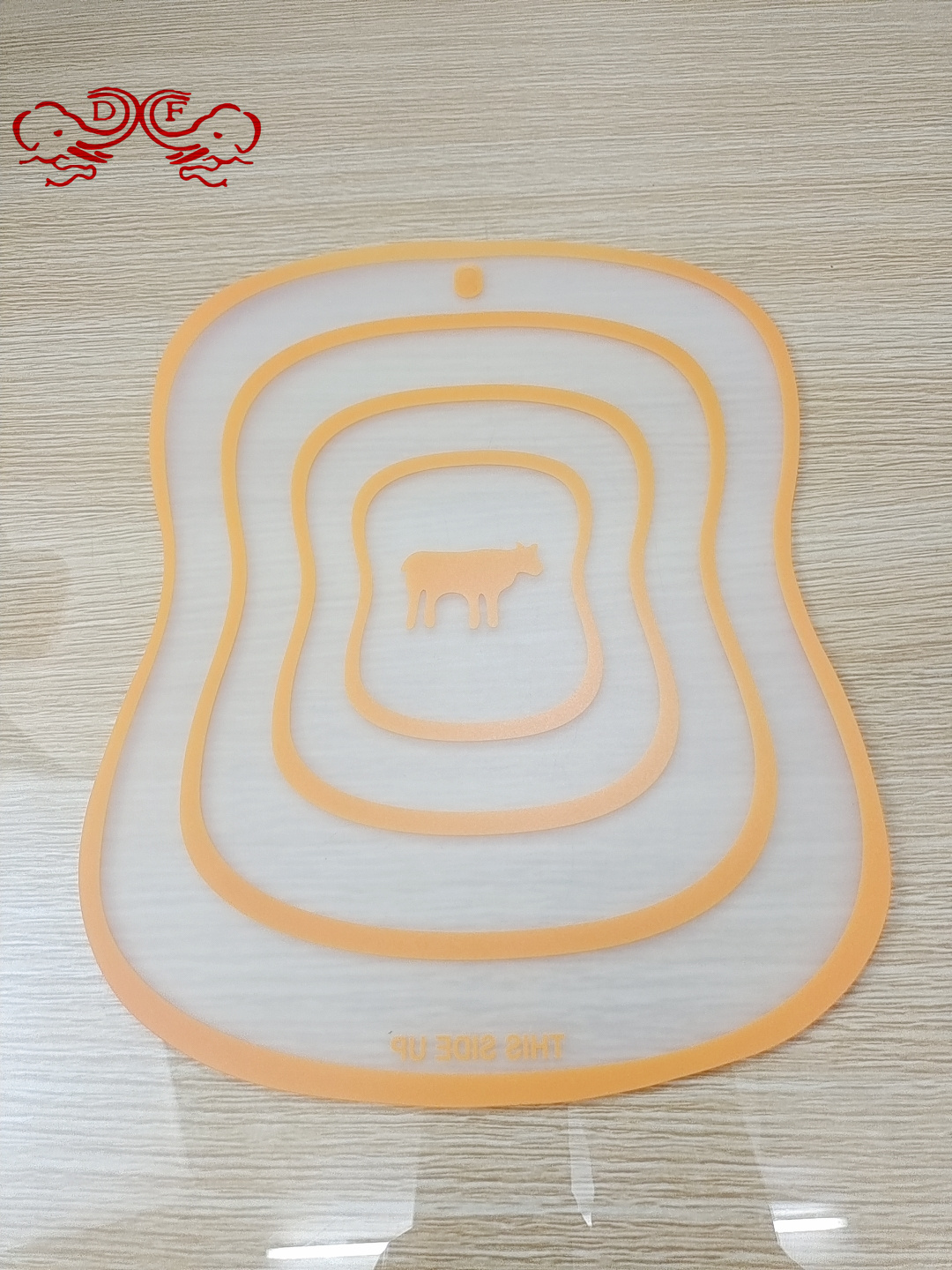 DF68709 Anti-slip cutting board, kitchen cutting board, plastic PP cutting board, anti-slip plastic board, kitchen cutting board set, household cutting board, DF Trading House Specification image