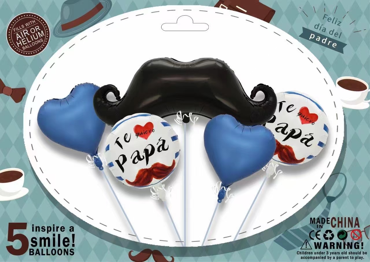 Balloon aluminum film balloon set, thickened for attracting traffic, event promotion, children's set, multiple cute styles Specification image