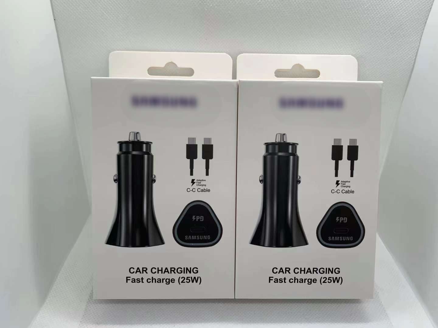 Para samsung 25W coche cargador de cabeza de carga rápida para coche PD detail image 2