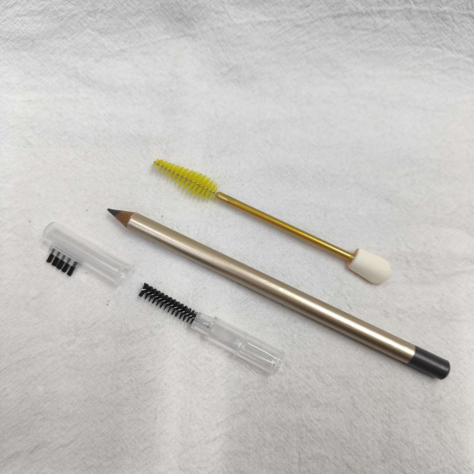 玫瑰A359#2支单支刷睫毛刷眉梳海绵头眉笔组合化妆刷26414仙得丽化妆工具详情图2