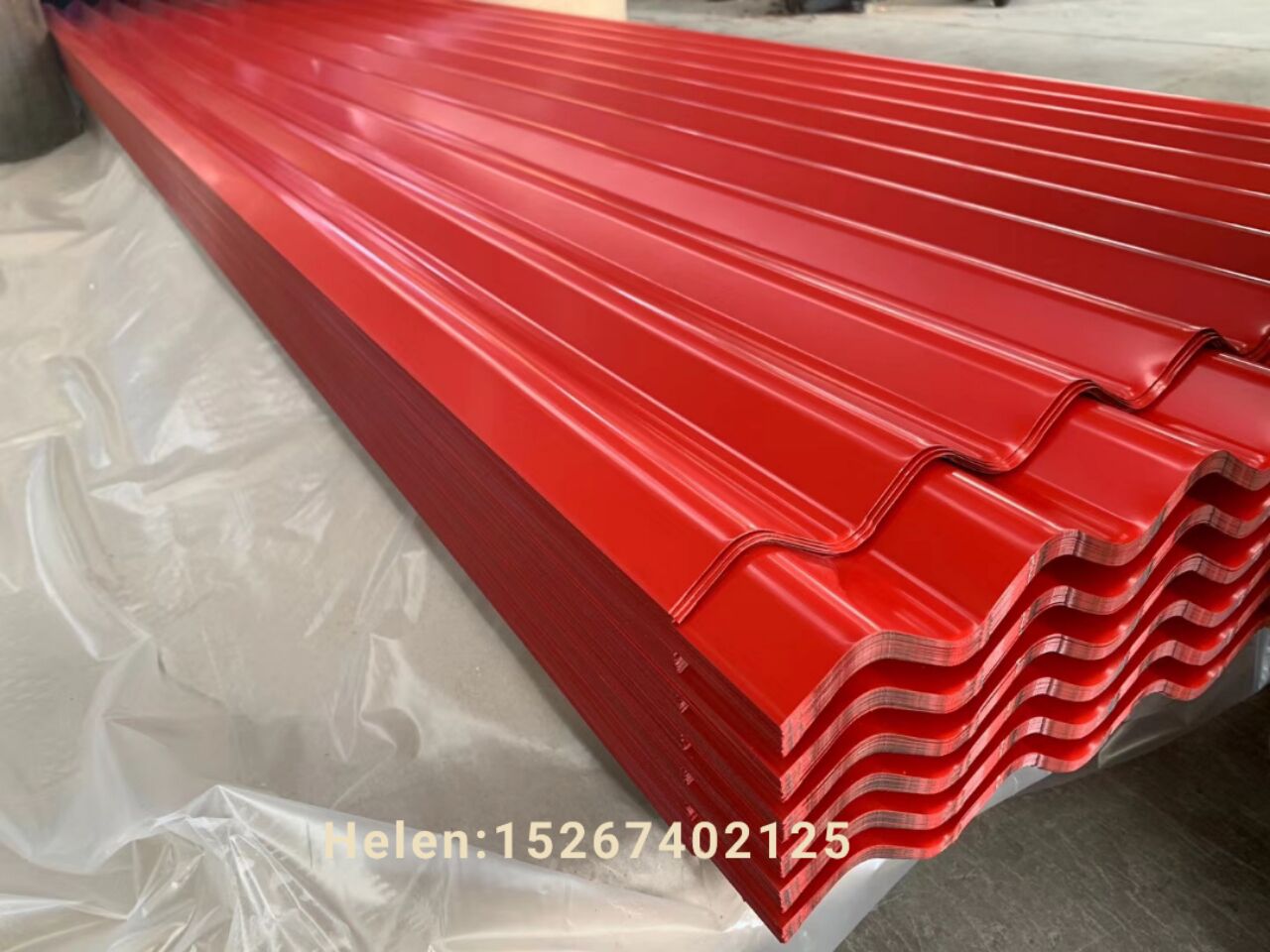 Factory direct sales of color steel tiles, T-shaped tiles, glazed tiles, galvanized tiles, colored stone tiles, transparent tiles, color steel tiles, wavy tiles, trapezoidal tiles, corrugated plates, roof tiles, iron sheet tiles Specification image