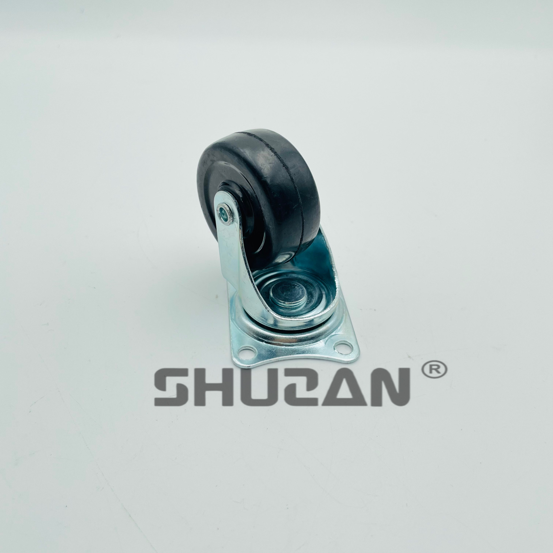 Shuzan XX brand rubber universal wheels, tool carts, tires, small cargo carts, silent wheels, furniture and mobile accessories Application Scenario