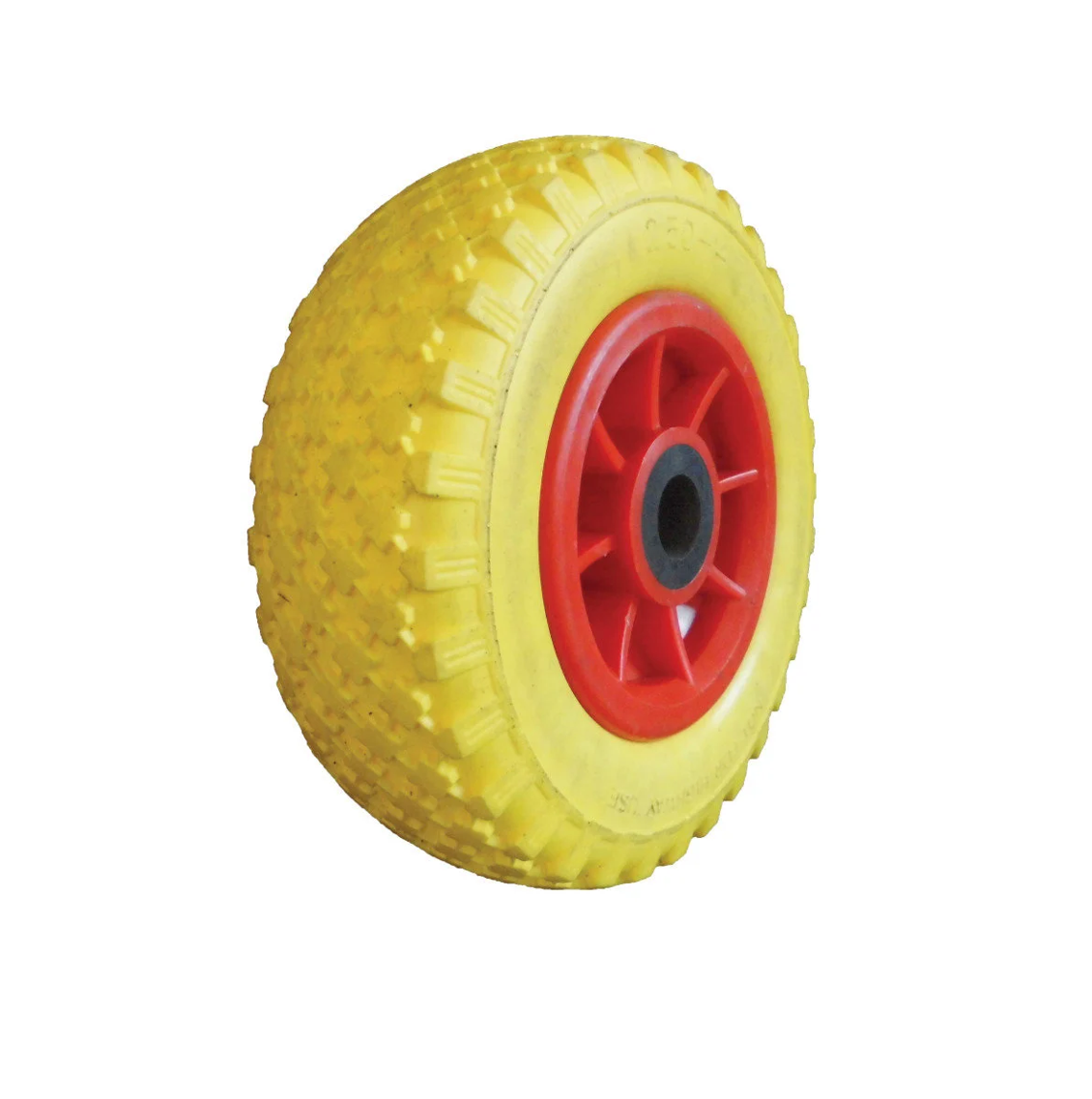 10寸实心轮/350-4/聚氨酯发泡轮细节图