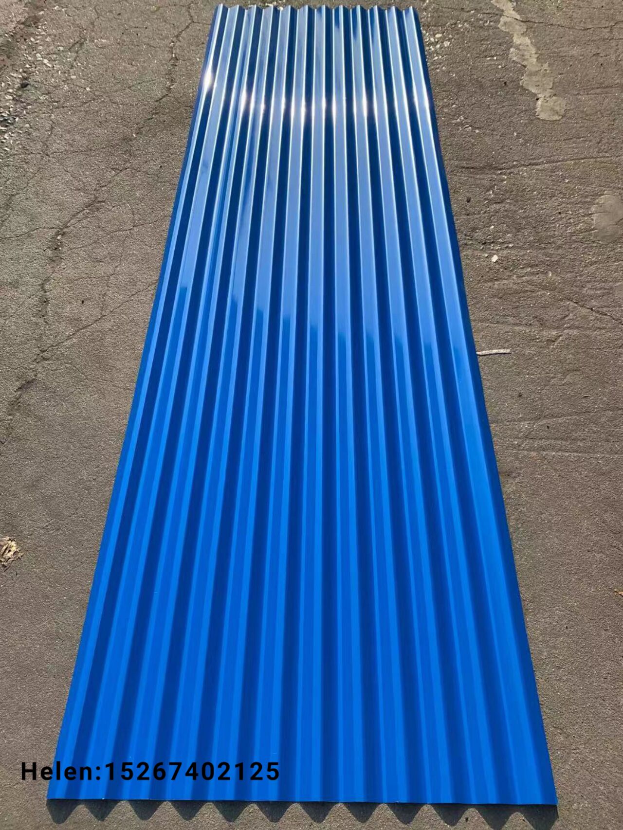 Factory direct sales of T-shaped 2 color steel tiles, glazed tiles, galvanized tiles, colored stone tiles, transparent tiles, color steel tiles, wavy tiles, trapezoidal tiles, corrugated plates, roof tiles, and iron sheet tiles Specification image