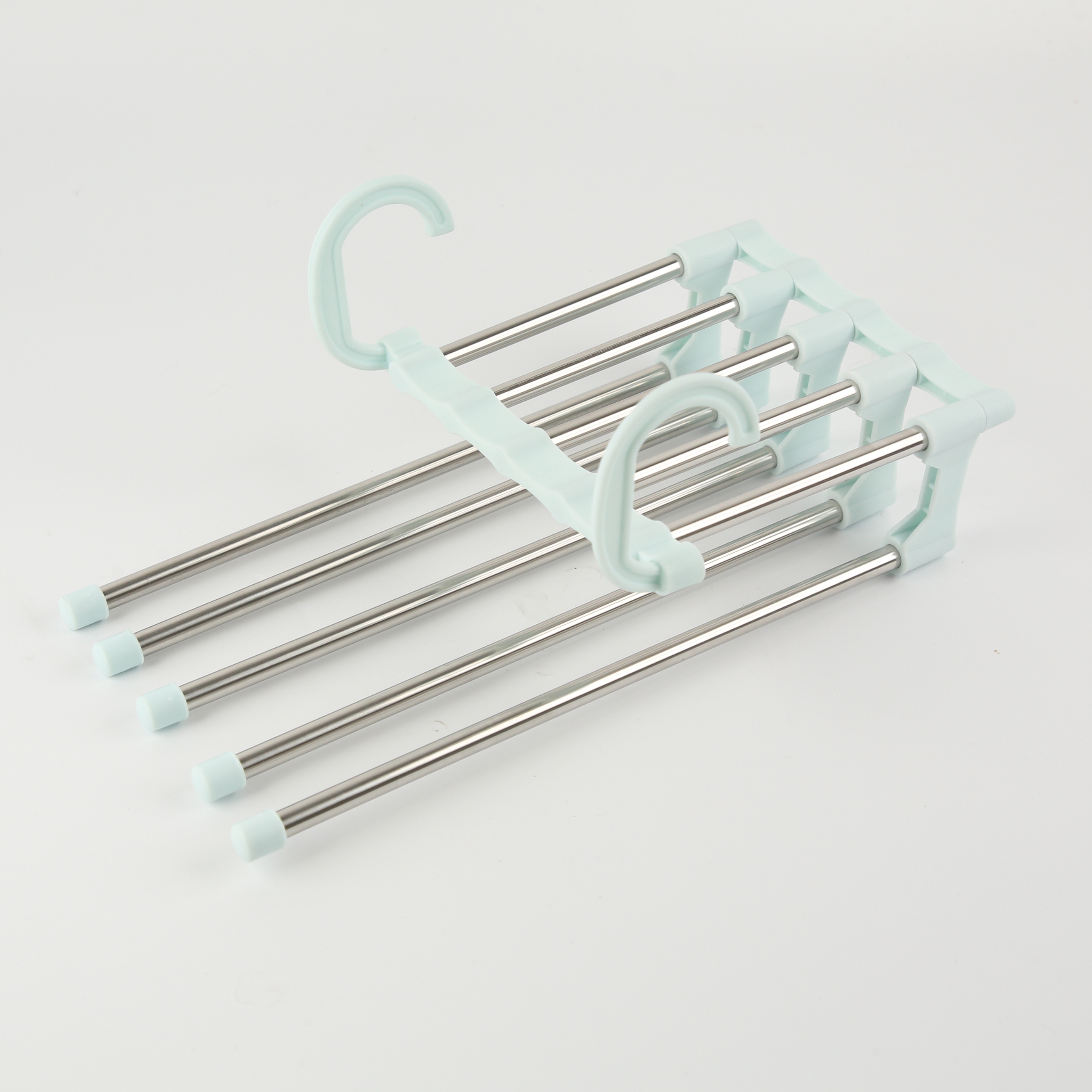 多功能/不锈钢裤架/收纳衣裤架产品图