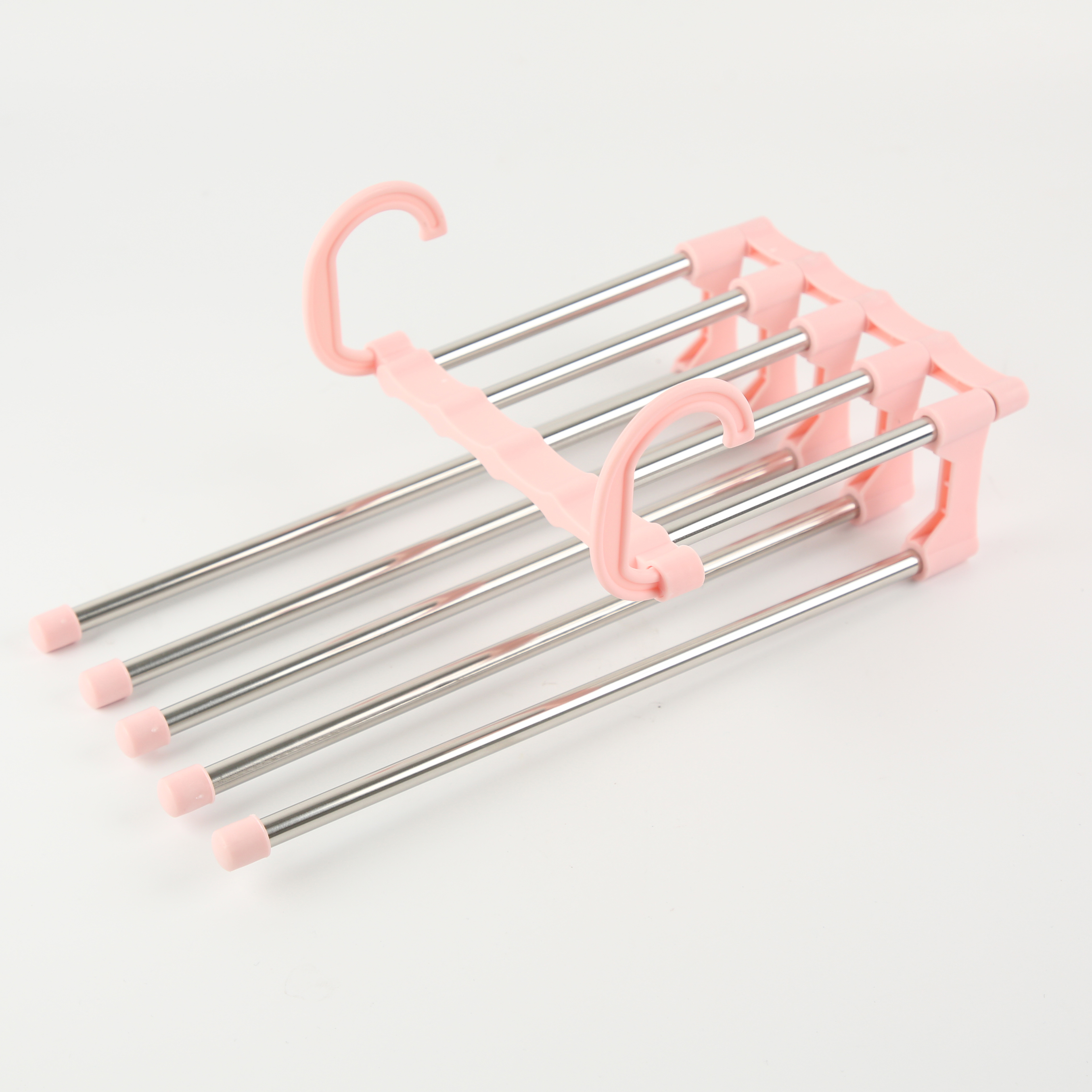 多功能/不锈钢裤架/收纳衣裤架细节图