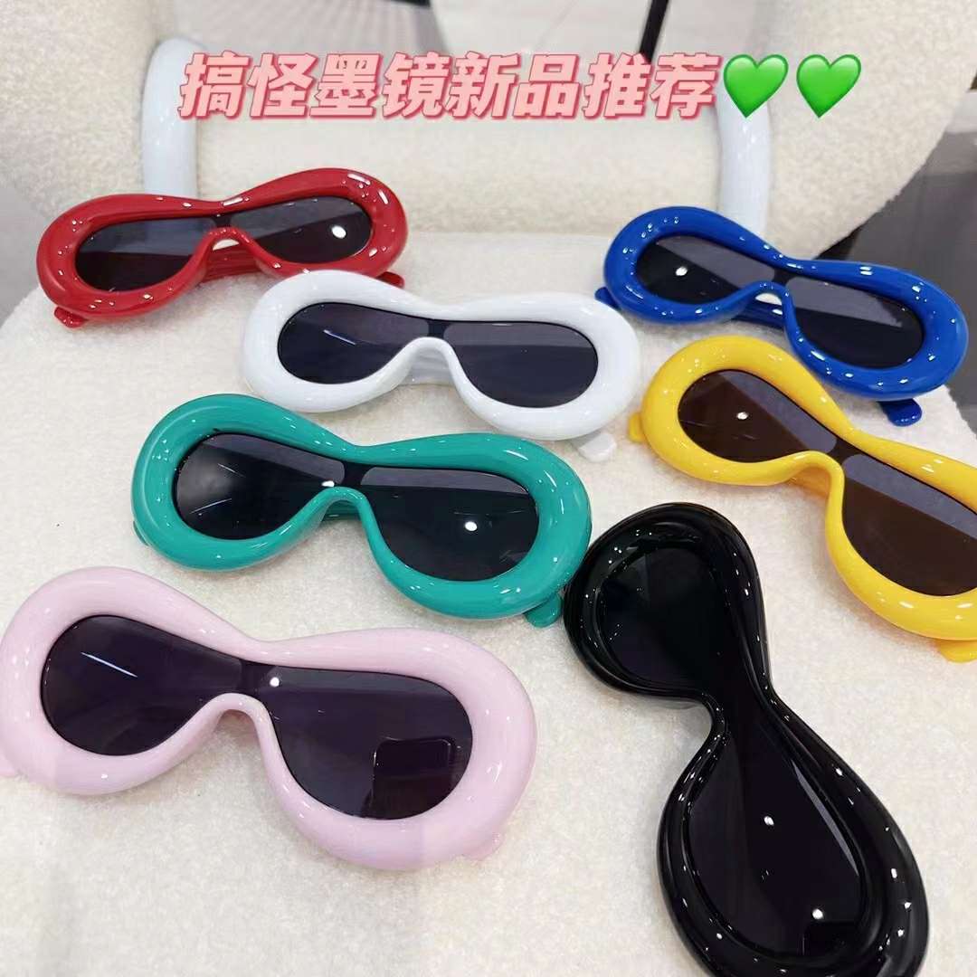 最新爆款,有现货,聚会派对,出行街拍,旅行墨镜详情图1