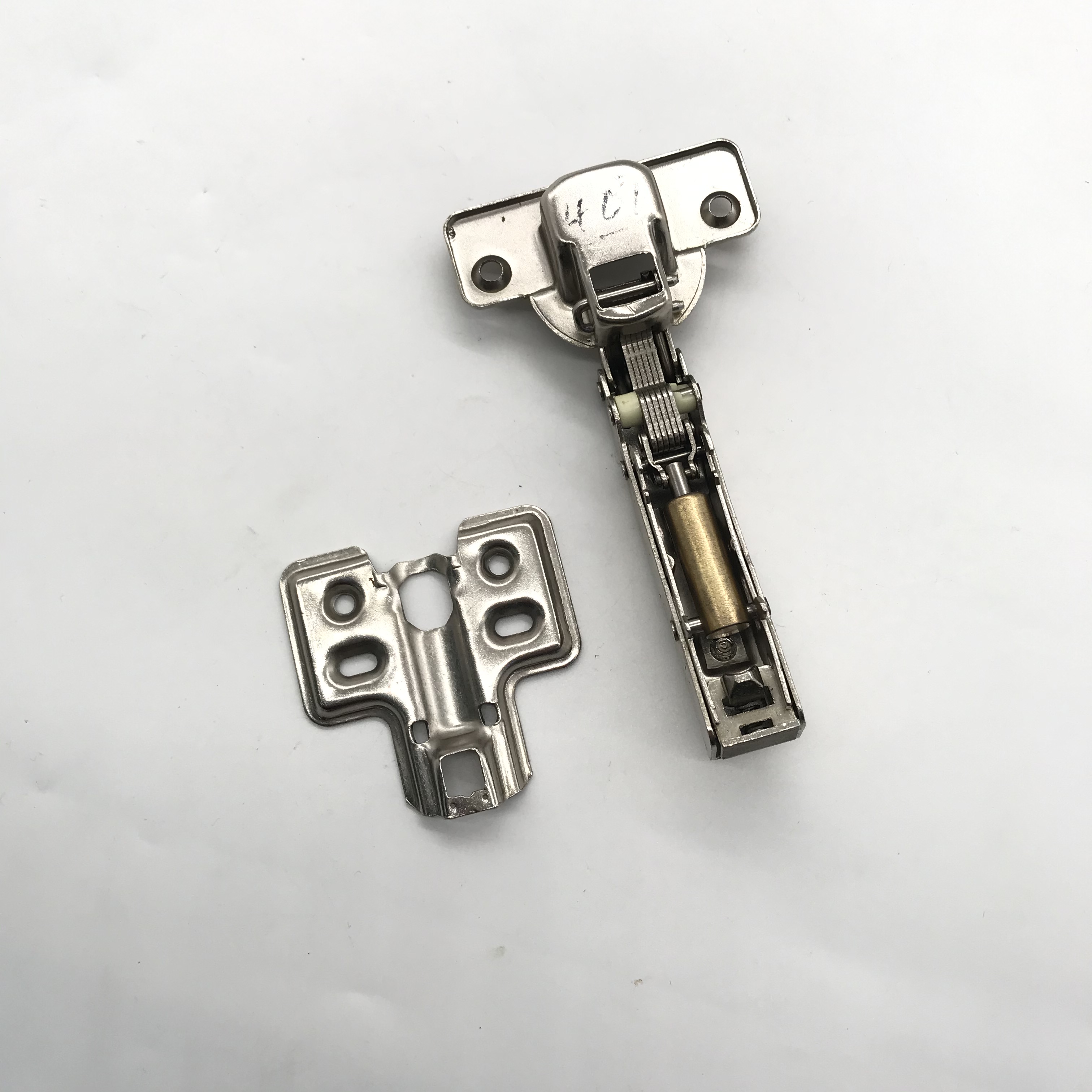 Shuzan Hydraulic hinge buffer damping Hinge 3 Modern and simple cabinet door hinge furniture hardware accessories Item Picture