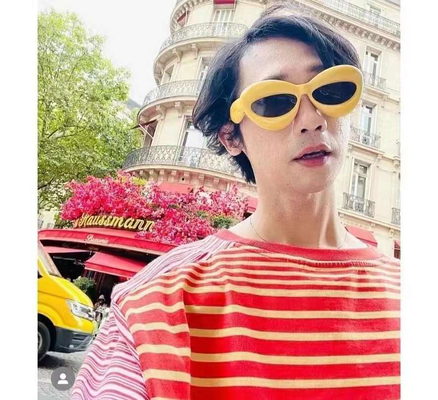 The latest bestseller, in stock, for street photography when going out, queuing for parties, travel sunglasses details Picture
