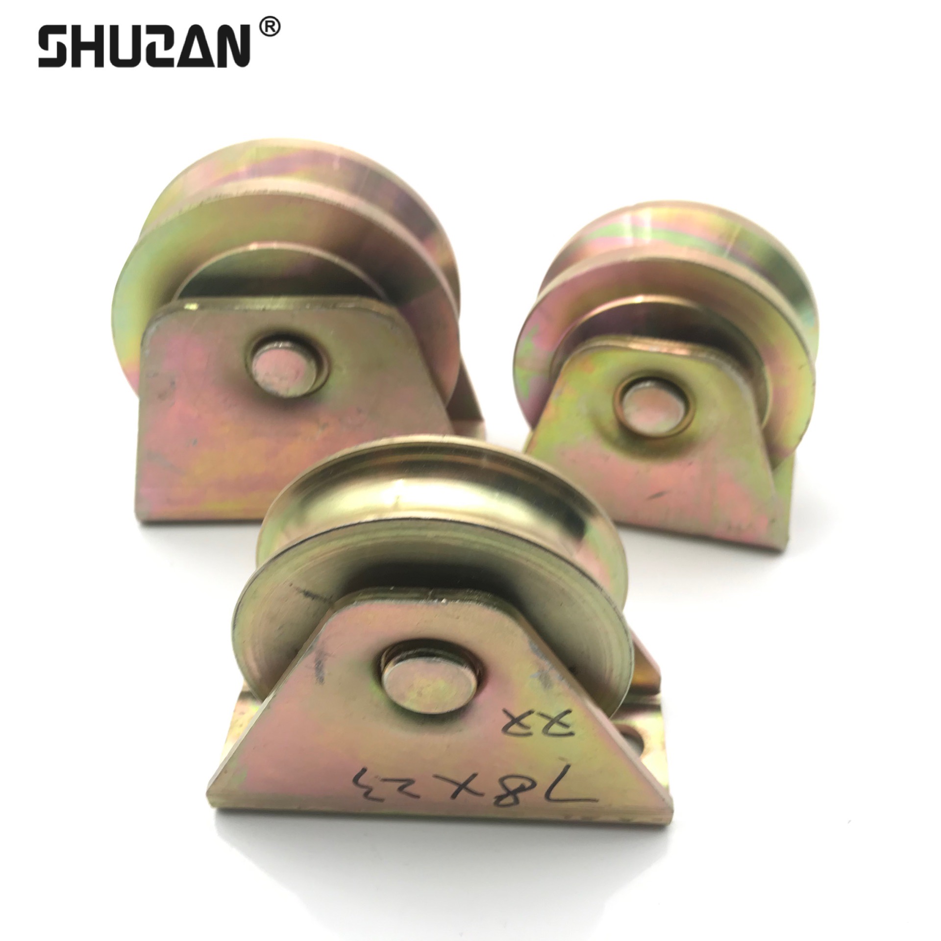 Shuzan is a well-known brand of universal casters, casters, lifting pulleys, single pulleys, fixed pulleys, combination bathroom doors, practical tools, and household hardware accessories details Picture