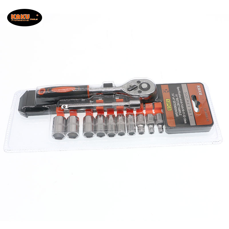 棘轮扳手/套筒扳手/12PC挂架产品图