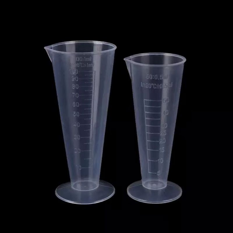 DF99392 double-headed cup, ounce cup, graduated milk tea bar, plastic small measuring cup, cocktail tool, beaker, capacity container, graduated high-temperature resistant cup, DF Trading house Specification image
