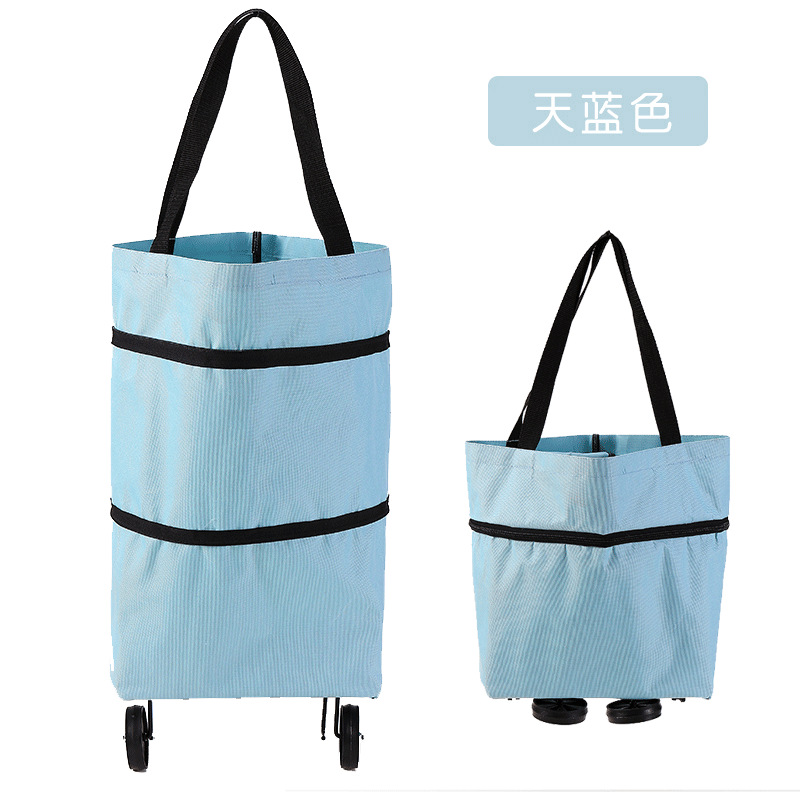拖轮包/可折叠购物袋/便携家用产品图