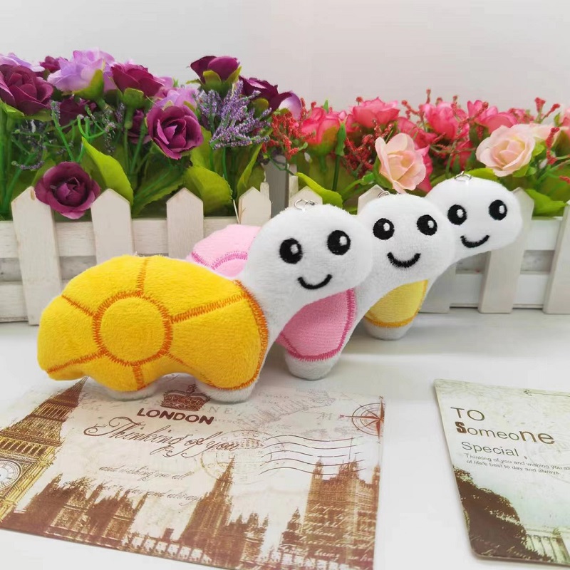 Senbao Monkey 01 Colorful Turtle Plush Toys, keychains, pendants, bear bags, dolls, schoolbags, hanging decorations, small gifts. Free children's clothing accessories, cartoons Specification image