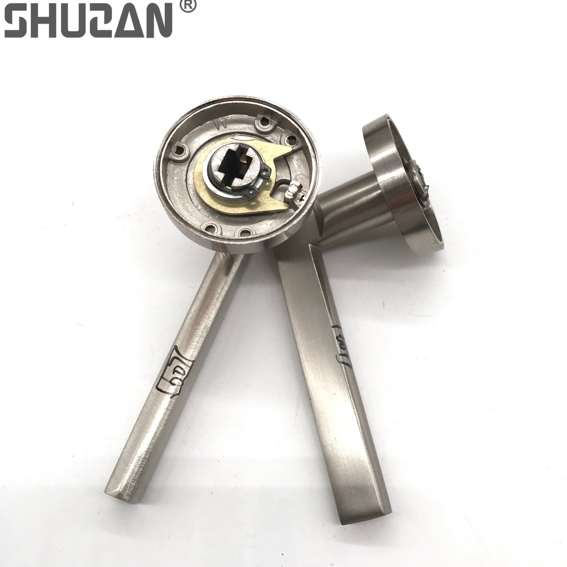 Shuzan high-quality brand aluminum alloy pebble door handles, door and window accessories, door hardware, ice crack, European-style cabinet door handles, window handles Application Scenario