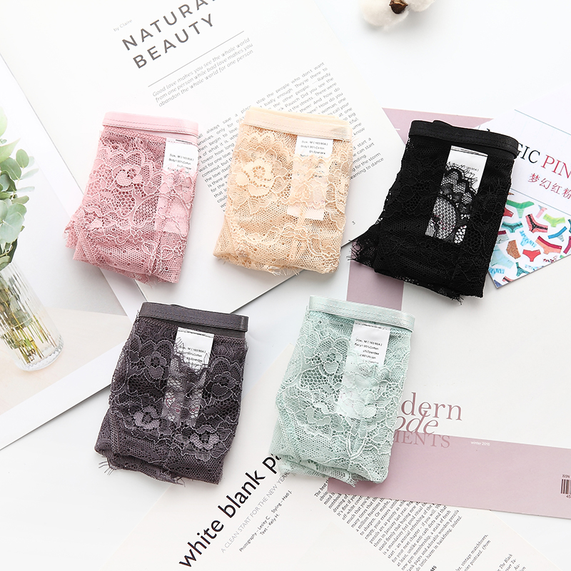 The Mystery of the Magic Box Underwear for women, pure cotton base, sexy lace, mid-low waist for women, pure temptation triangle underwear