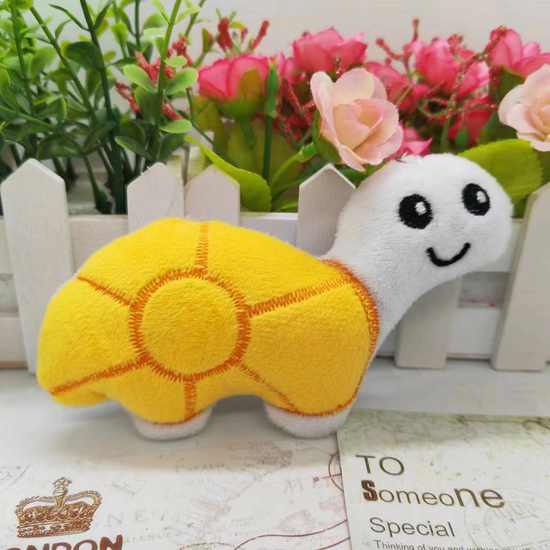 Senbao Monkey 01 Colorful Turtle Plush Toys, keychains, pendants, bear bags, dolls, schoolbags, hanging decorations, small gifts. Free children's clothing accessories, cartoons Item Picture