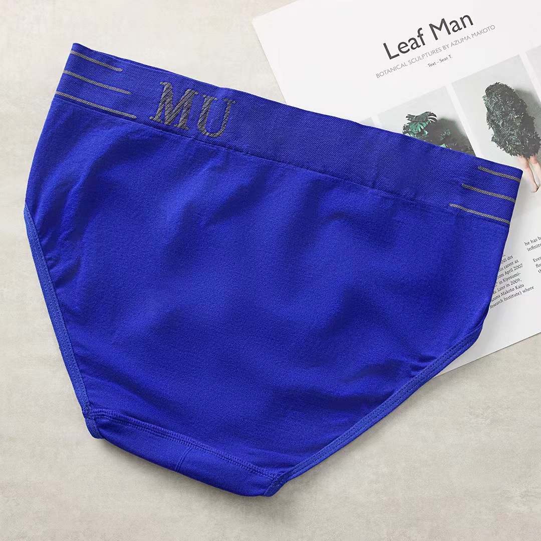 Cross-border triangle shorts, all-season trend, breathable and comfortable triangle pants, high-elasticity men's underwear Specification image