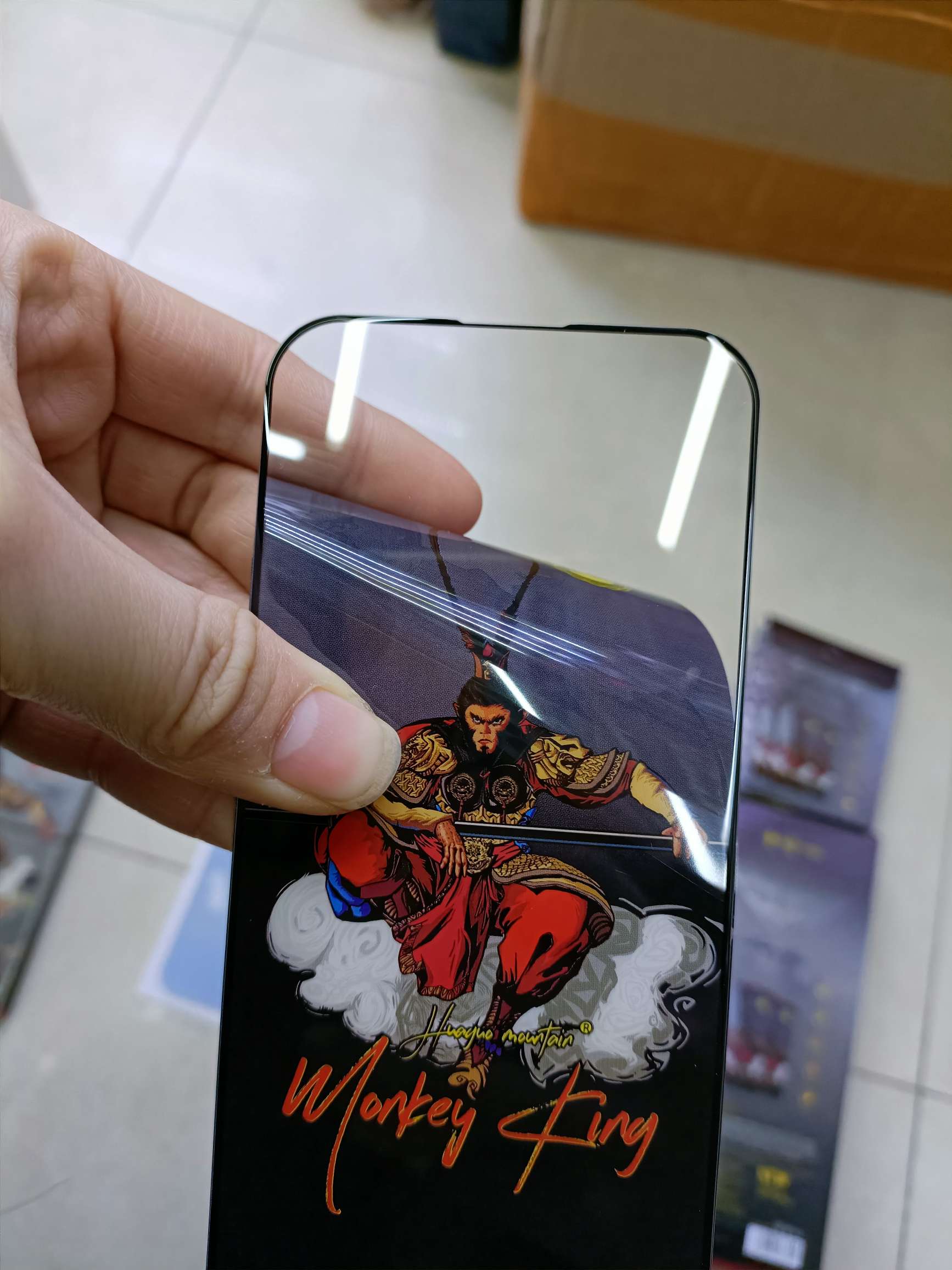 Qitian Dasheng high-definition Tempered Glass phone tempered glass film details Picture